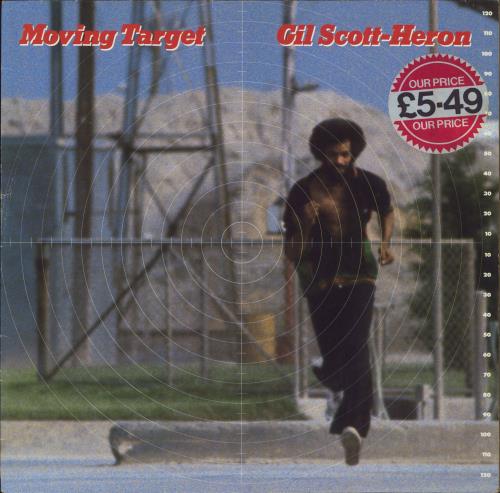 Gil Scott-Heron Moving Target German vinyl LP album (LP